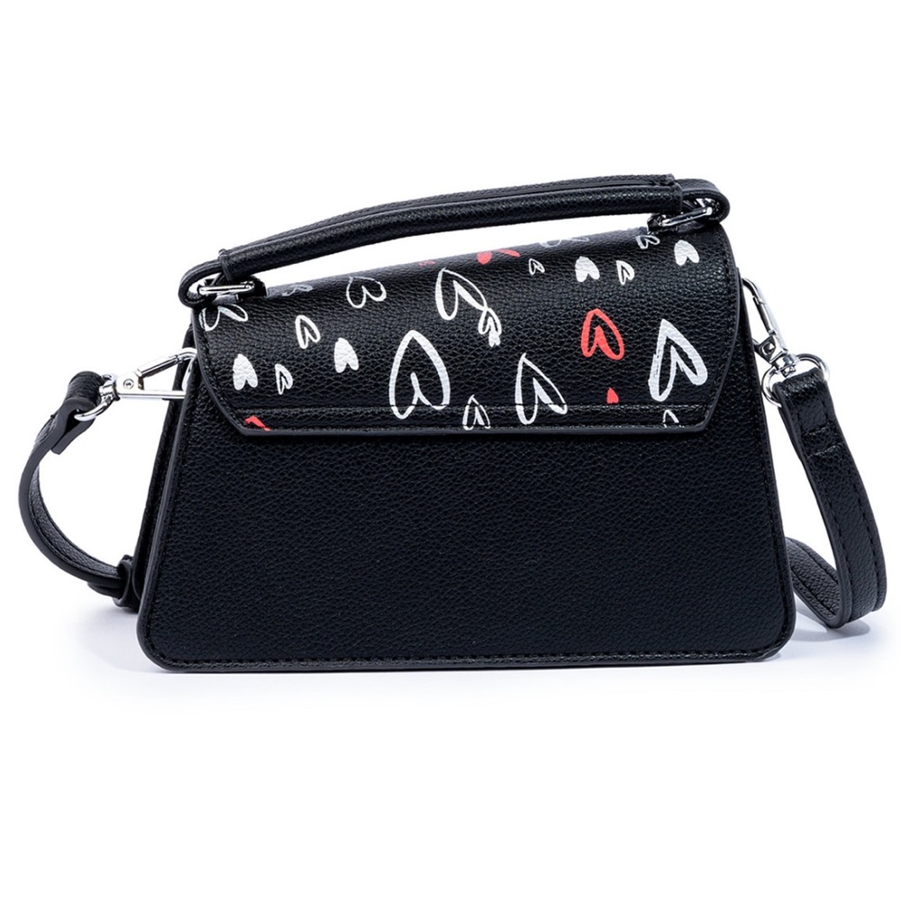 NWT Skinnydip London April Graffiti Hearts Crossbody Bag - Picture 5 of 10